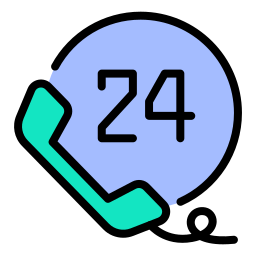 24시간 통화 icon