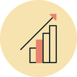 croissance Icône