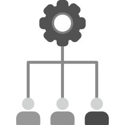 gestion d'équipe Icône