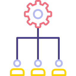 gestión de equipos icono