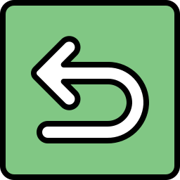 Turn left icon