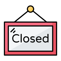 gesloten icoon