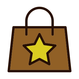 Shopping bag icon