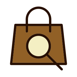 Shopping bag icon