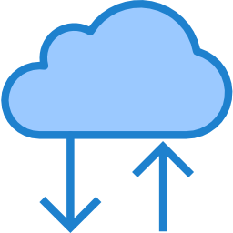 Cloud computing icon