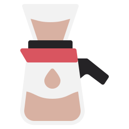 goteo de cafe icono