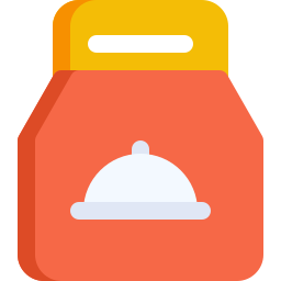 Food bag icon