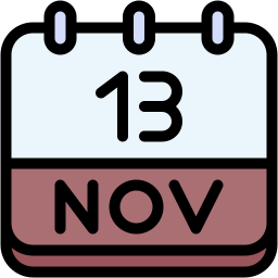 13 de noviembre icono