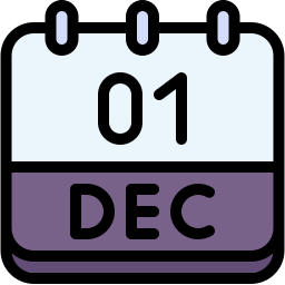 diciembre 1 icono