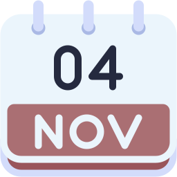 11월 4일 icon