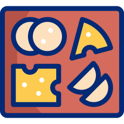 plateau à fromage Icône