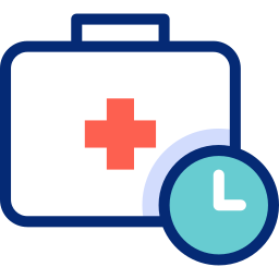 First aid kit icon