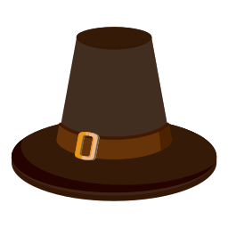 Brown hat icon