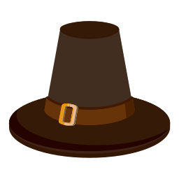 chapéu marrom Ícone