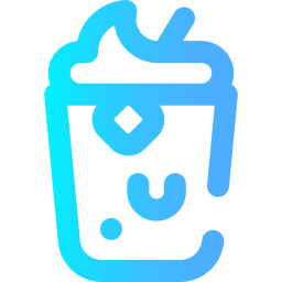 Iced coffee icon