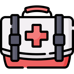 First aid kit icon