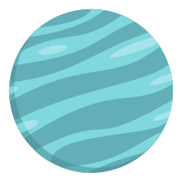 großer planet icon
