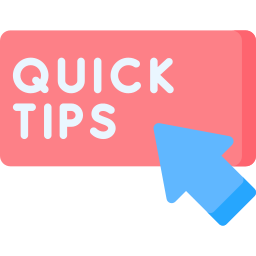 Quick tips icon