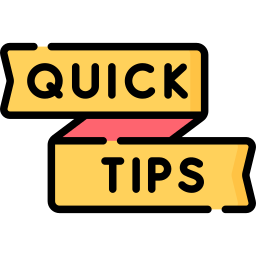 Quick tips icon