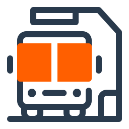 Bus station icon