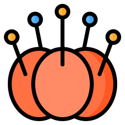 Pin cushion icon