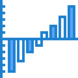 gráfico de gantt icono