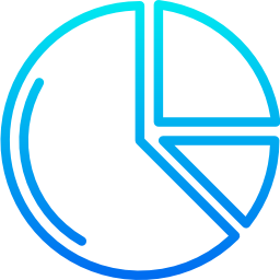 diagramme circulaire Icône