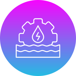 Hydro power icon