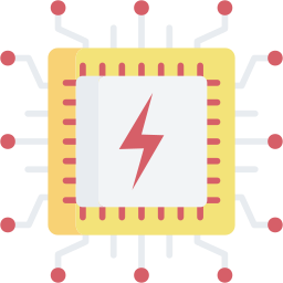 sistema energético icono