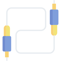 Проводное соединение иконка
