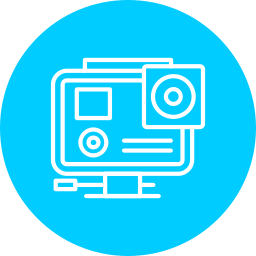 Action camera icon