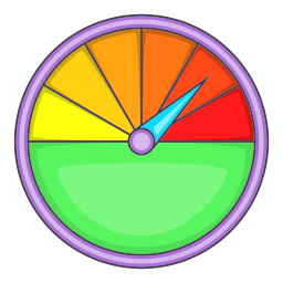 snelheidsmeter icoon