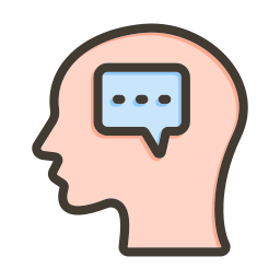 Oral communication icon