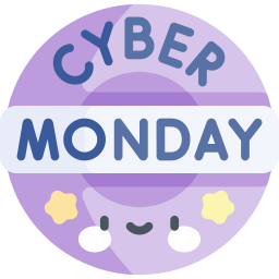 cyber-maandag icoon