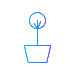 Plant pot icon