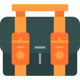 Camera bag icon