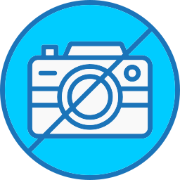 사진 촬영 금지 icon
