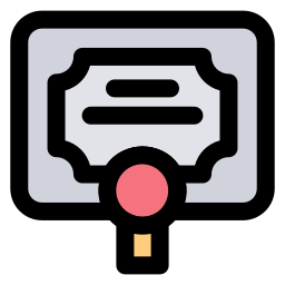 Certificate icon