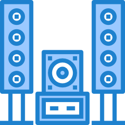 systeme audio Icône