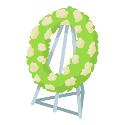 Memorialwreath icon