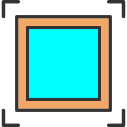 carré Icône