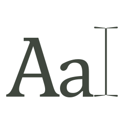 tipografía icono