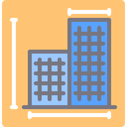 Building construction icon