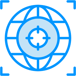 Global targeting icon