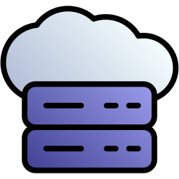 cloud-computergebruik icoon