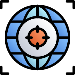 Global targeting icon