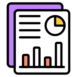 rapport d'activité Icône