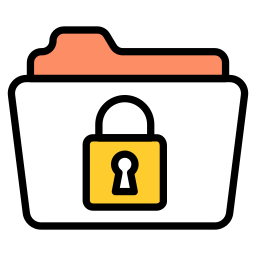 Folder security icon