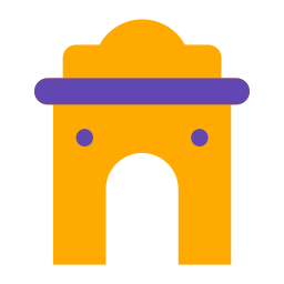 Gate of india icon