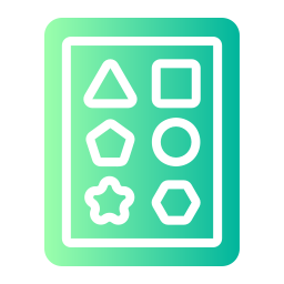 Shape toy icon